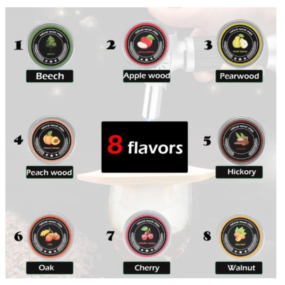 NEW Smoker's Wood Chips, 8 Natural Flavors of Wood Chips - Picture 2 of 6